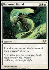 Hallowed Burial EVE-7 Rare Englisch