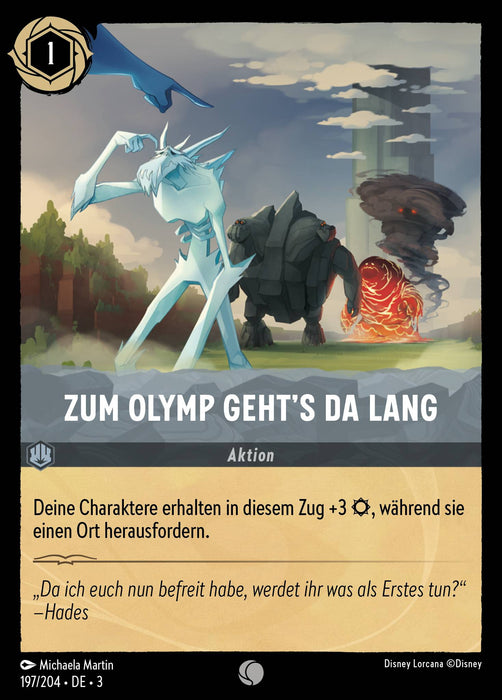 Zum Olymp Geht's Da Lang 3INK-197 Common Deutsch