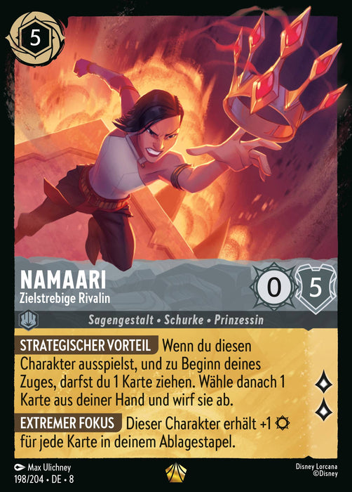 Namaari - Zielstrebige Rivalin 8JAF-198 Legendary Deutsch