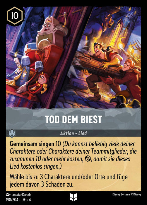 Tod dem Biest 4URS-198 Uncommon Deutsch