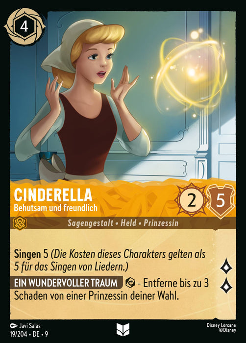 Cinderella - Behutsam und freundlich 9FAB-019 Uncommon Deutsch