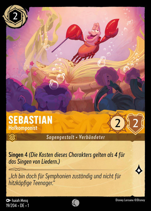 Sebastian - Hofkomponist 1TFC-019 Common Deutsch