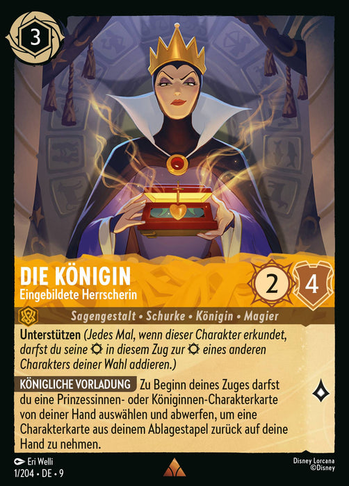 Die Königin - Eingebildete Herrscherin (V.1) 9FAB-001 Rare Deutsch