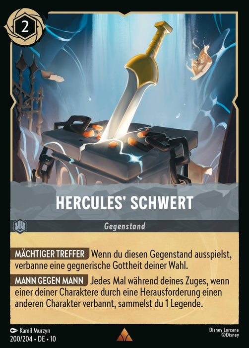 Hercules' Schwert (V.1) 10WHI-200 Rare Deutsch