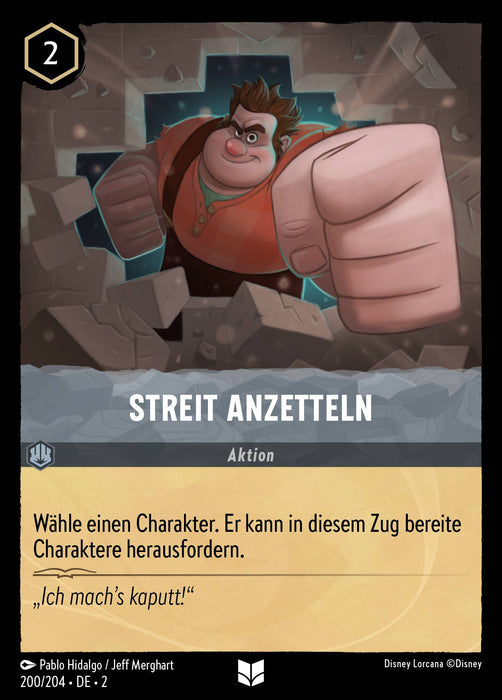 Streit anzetteln 2ROF-200 Uncommon Deutsch
