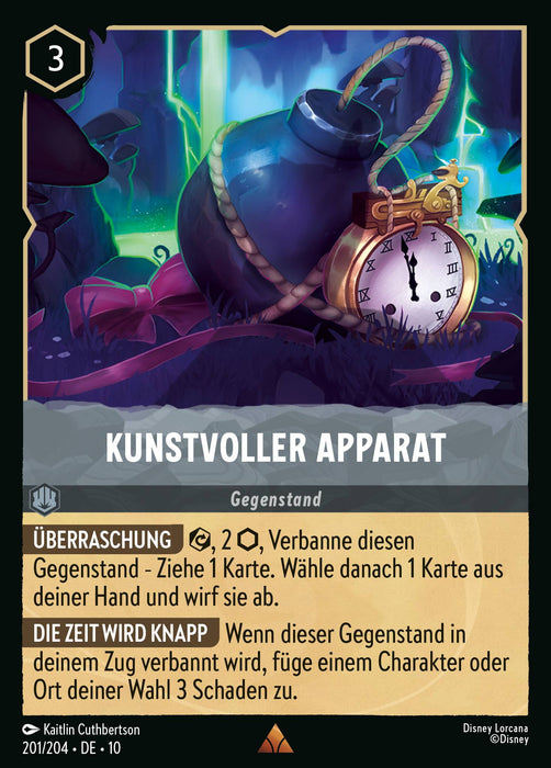 Kunstvoller Apparat 10WHI-201 Rare Deutsch