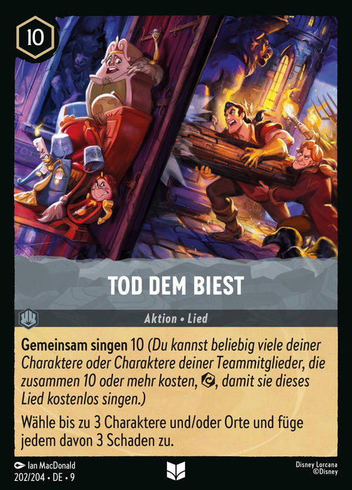 Tod dem Biest 9FAB-202 Uncommon Deutsch