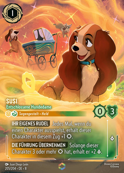 Susi - Entschlossene Hundedame (V.2) 8JAF-205 Enchanted Deutsch