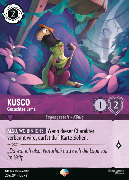 Kusco - Gesuchtes Lama (V.2) 9FAB-209 Epic Deutsch