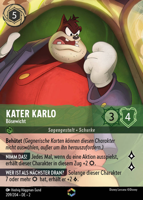 Kater Karlo - Bösewicht (V.2) 2ROF-209 Enchanted Deutsch