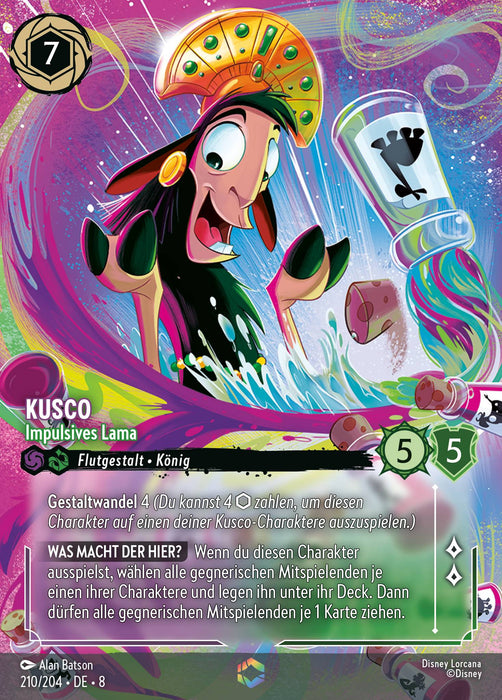 Kusco - Impulsives Lama (V.2) 8JAF-210 Enchanted Deutsch