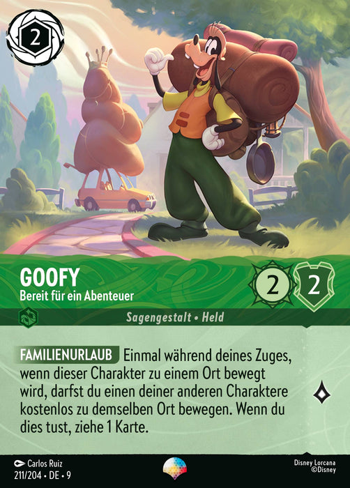 Goofy - Bereit für ein Abenteuer (V.2) 9FAB-211 Epic Deutsch