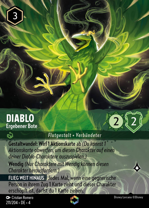 Diablo - Ergebener Bote (V.2) 4URS-211 Enchanted Deutsch