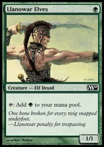 Llanowar Elves M10-189 Common Englisch