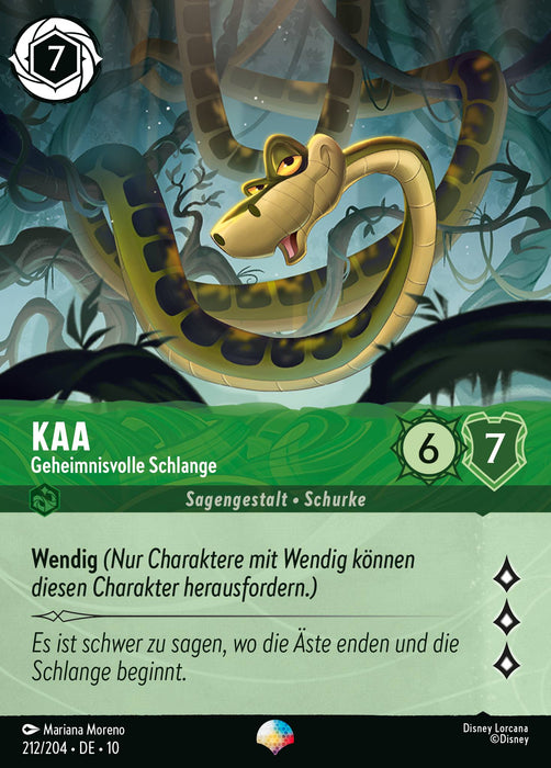 Kaa - Geheimnisvolle Schlange (V.2) 10WHI-212 Epic Deutsch
