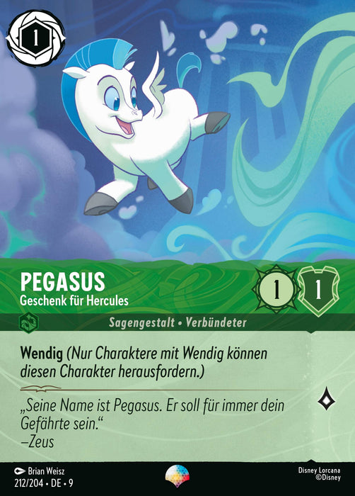 Pegasus - Geschenk für Hercules (V.2) 9FAB-212 Epic Deutsch