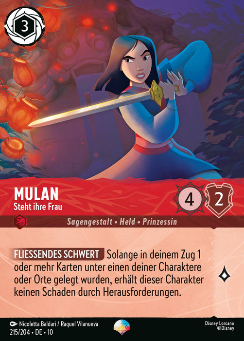 Mulan - Steht ihre Frau (V.2) 10WHI-215 Epic Deutsch