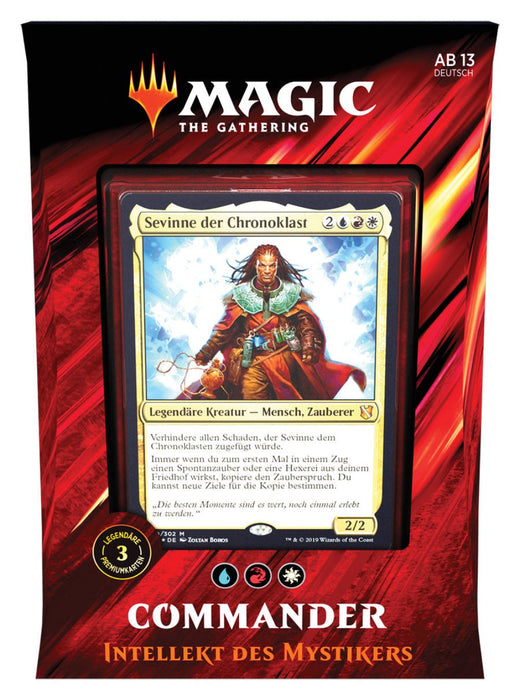 Magic: The Gathering Commander 2019 Intellekt des Mystikers Deutsch