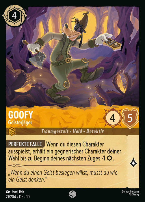 Goofy - Geisterjäger (V.1) 10WHI-021 Common Deutsch