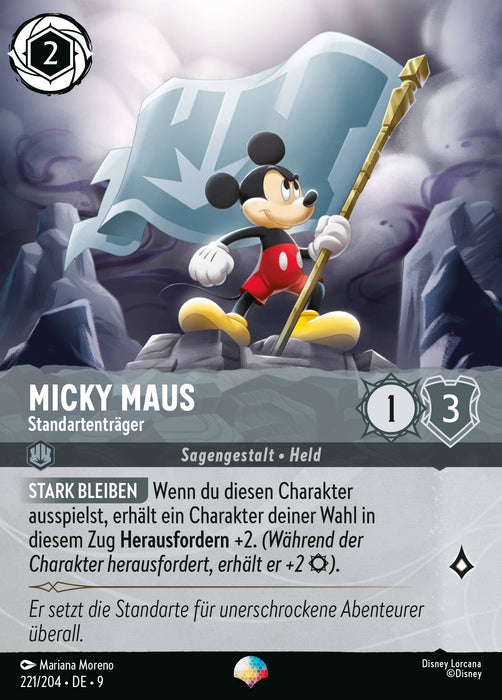 Micky Maus - Standartenträger (V.2) 9FAB-221 Epic Deutsch