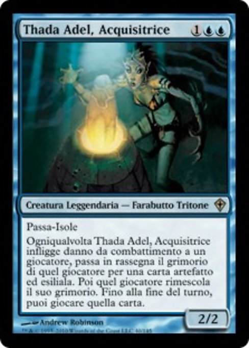 Thada Adel, Acquisitor WWK-40 Rare Italienisch