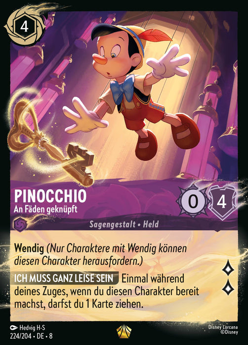 Pinocchio - An Fäden geknüpft (V.1) 8JAF-061 Legendary Deutsch