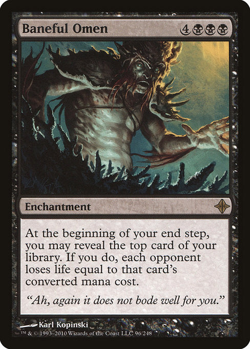 Magic: Baneful Omen