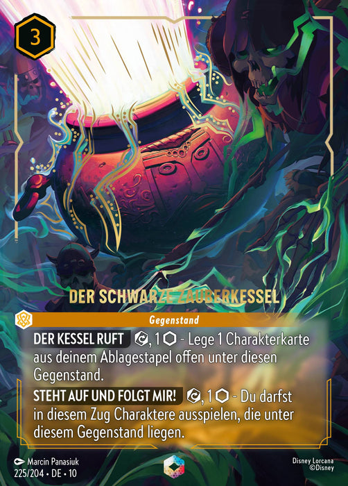 Der schwarze Zauberkessel (V.2) 10WHI-225 Enchanted Deutsch