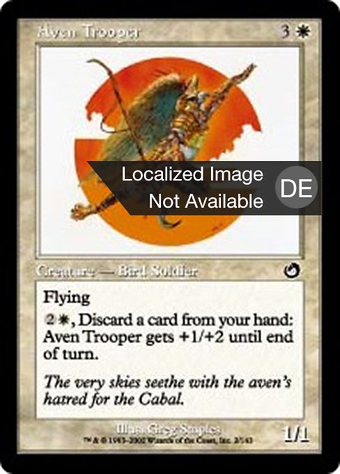 Magic: Aven Trooper