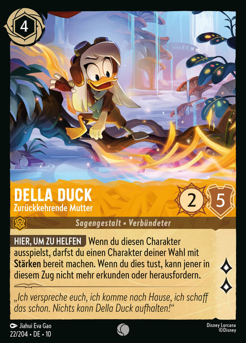 Della Duck - Zurückkehrende Mutter 10WHI-022 Common Deutsch