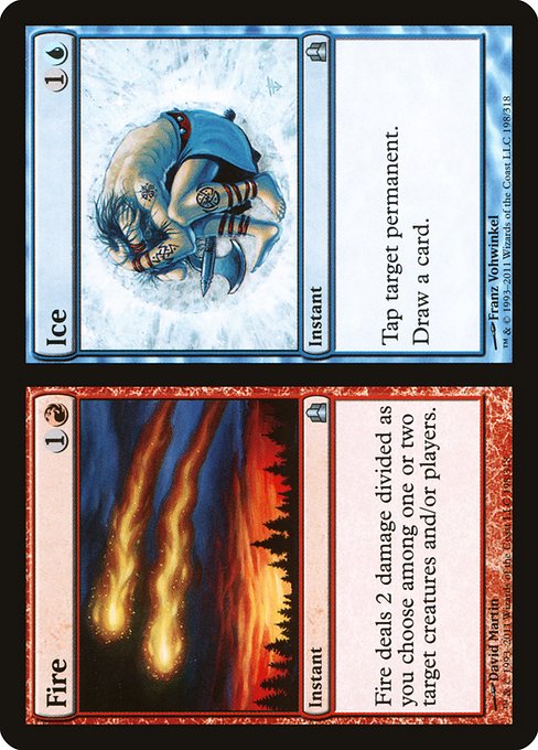 Fire // Ice - Back Face