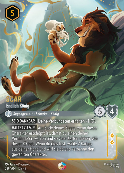 Scar - Endlich König (V.2) 9FAB-239 Enchanted Deutsch