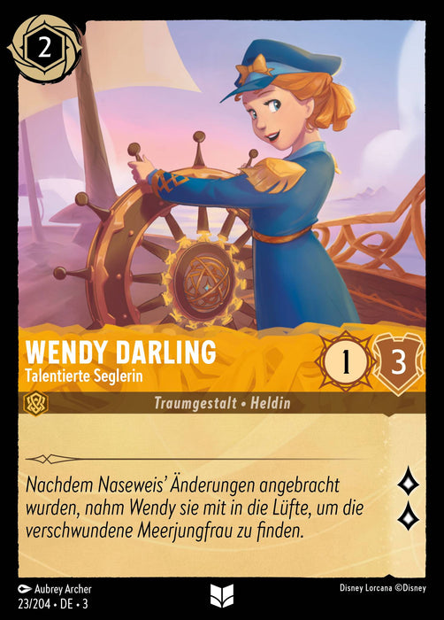 Wendy Darling - Talentierte Seglerin 3INK-023 Uncommon Deutsch