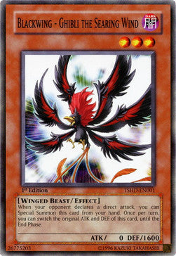 Blackwing - Ghibli the Searing Wind TSHD-EN001 Common Englisch