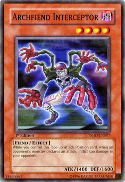 Archfiend Interceptor TSHD-EN007 Common Englisch