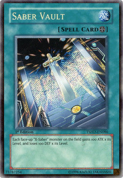 Saber Vault TSHD-IT086 Secret Rare Italienisch