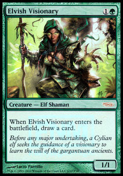 Elvish Visionary FNM- Rare Englisch