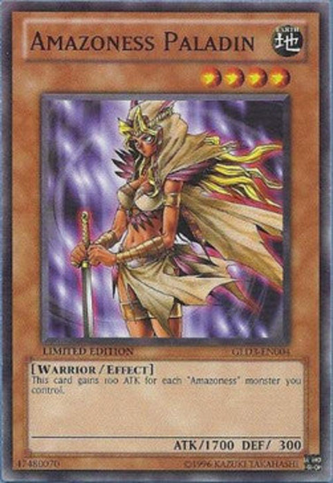Amazoness Paladin GLD3-EN004 Common Englisch