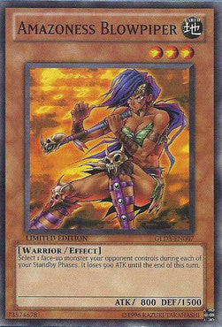 Amazoness Blowpiper GLD3-EN007 Common Englisch