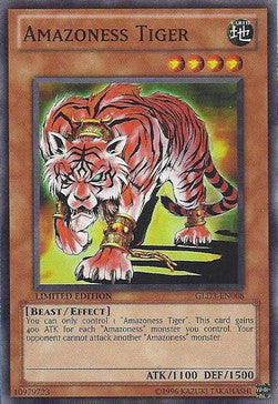 Amazoness Tiger GLD3-EN008 Common Englisch