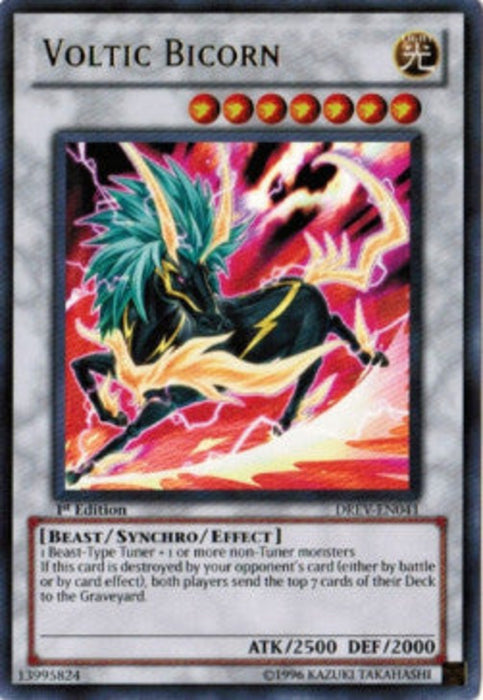 Voltic Bicorn (V.1) DREV-EN041 Ultra Rare Englisch