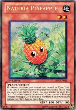 Naturia Pineapple DREV-EN082 Secret Rare Englisch