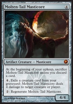 Molten-Tail Masticore SOM-177 Mythic Englisch