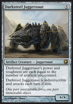 Darksteel Juggernaut SOM-150 Rare Englisch