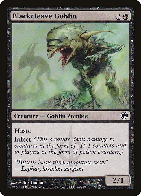 Magic: Blackcleave Goblin