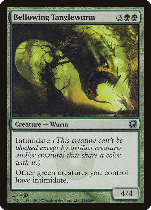 Magic: Bellowing Tanglewurm