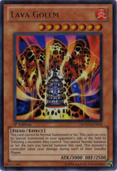 Lava Golem SDMA-EN014 Ultra Rare Englisch