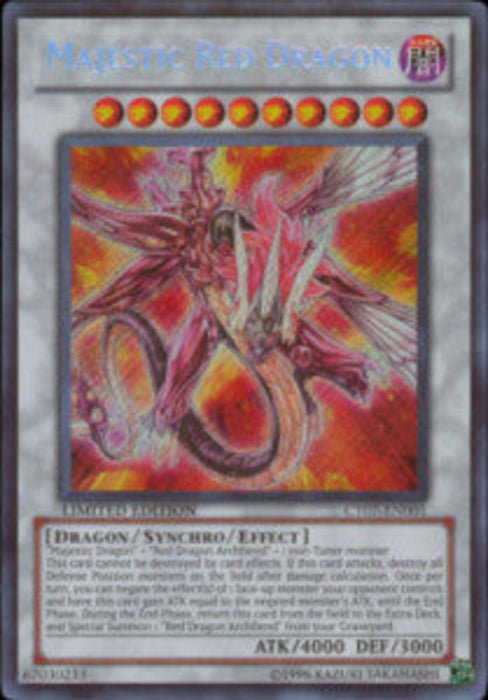 Majestic Red Dragon CT07-EN001 Secret Rare Englisch