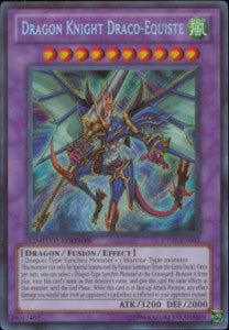 Dragon Knight Draco-Equiste CT07-EN003 Secret Rare Englisch