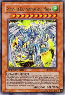 Stardust Dragon/Assault Mode (V.1) DPCT-EN003 Ultra Rare Englisch